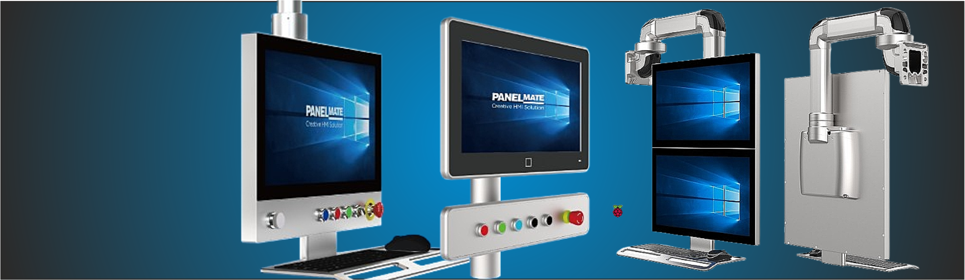 Topbillede med Arm Monunted Panels