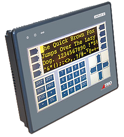 Foto af Trio' HMI-panel