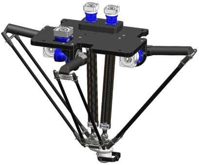 Foto af TD5-1100 5-akse robot
