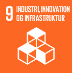 Verdensmål 9 Logo: Industriel innovation og infrastruktur