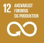 Verdensmål 12 logo: Ansvarligt forbrug og produktion