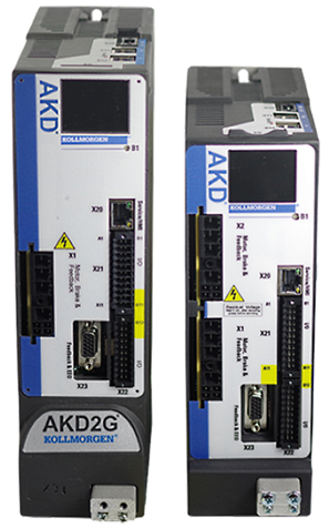 AKD2G, AKD drev og AMK2G servomotor