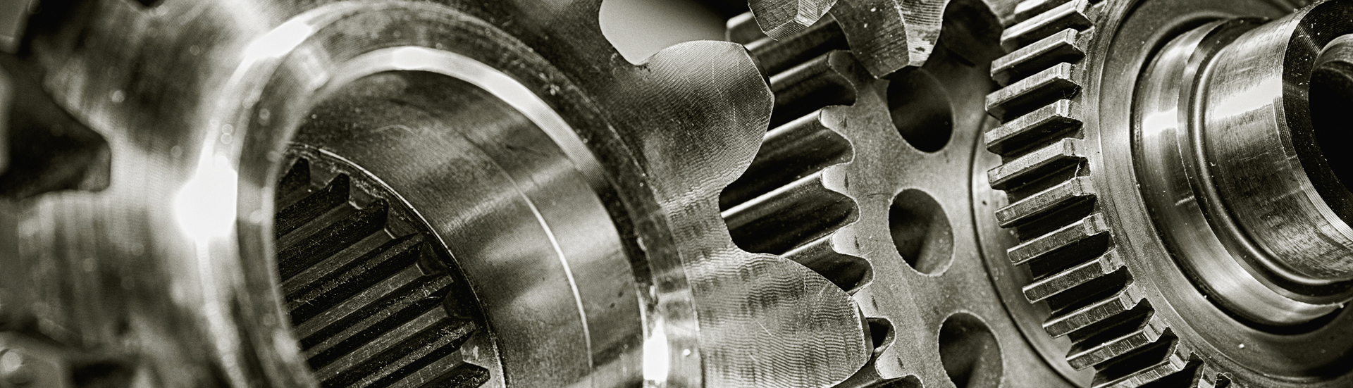 Topbillede med næroptagelse af tandhjul