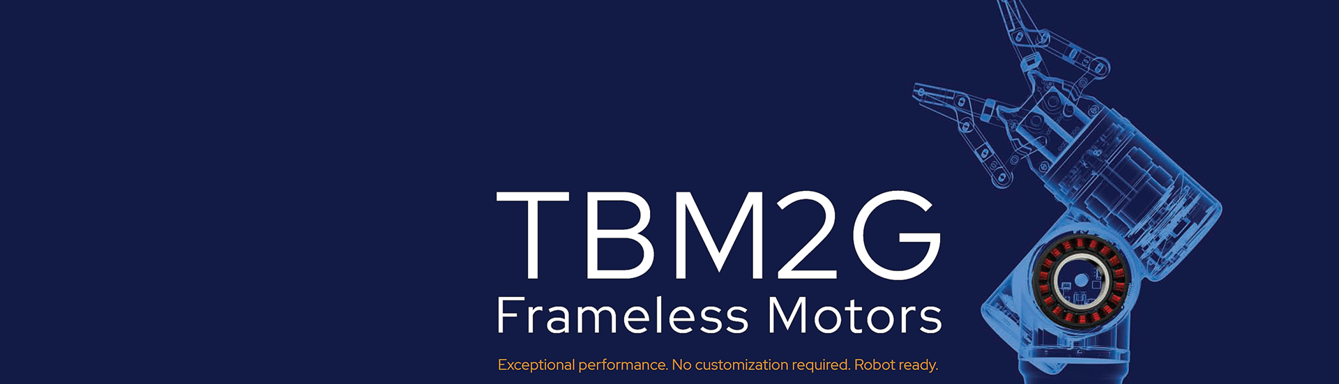 Illustration med TBM2G servomotor