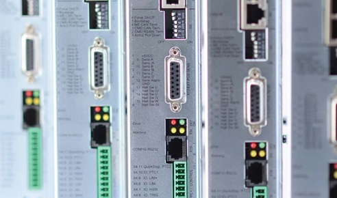Næroptagelse af E1250 servo drev