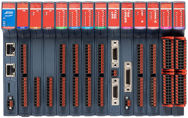 Trio Modul-blok med Flex-X, PCON og 10 I/O moduler